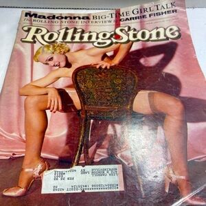 1990’s Rolling Stones Madonna magazine